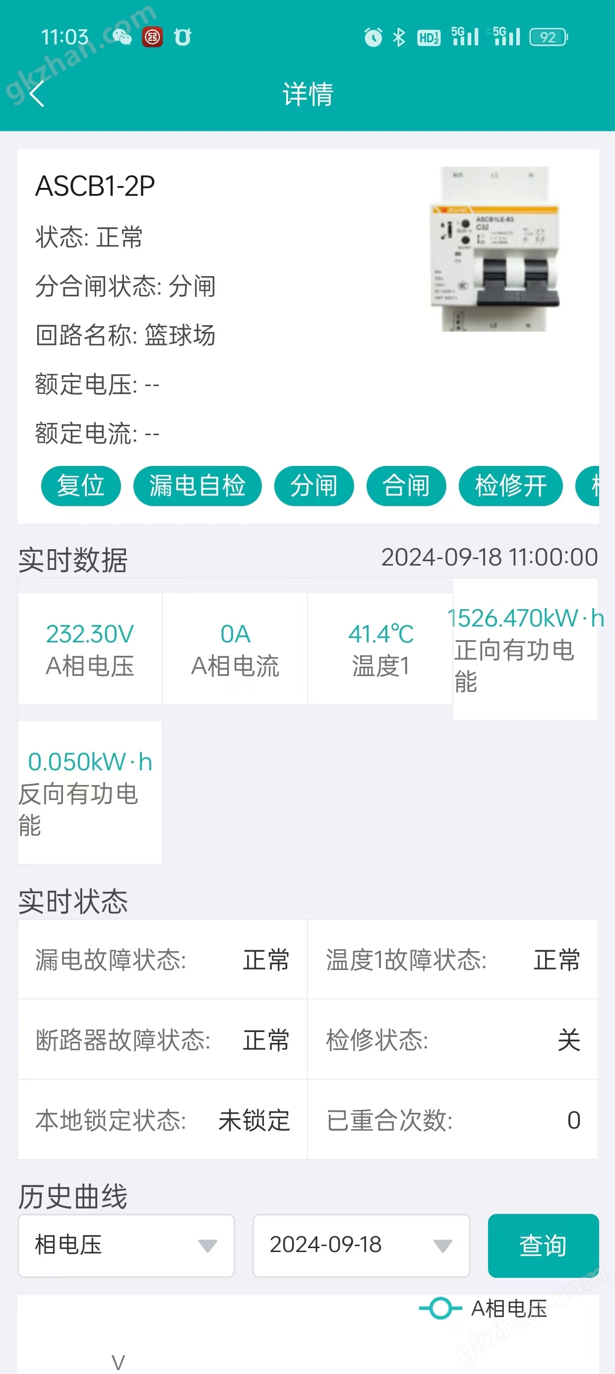 智慧物联远程控制断路器