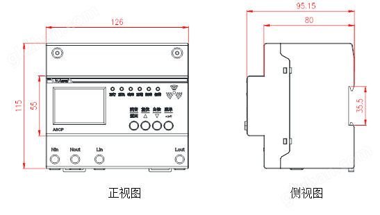 保障住房充电桩电箱限流式保护器漏电保护
